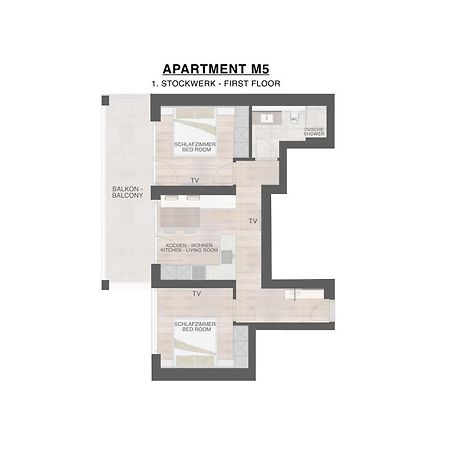 Max Mountain Apartments Нойщифт им Щубайтал Екстериор снимка