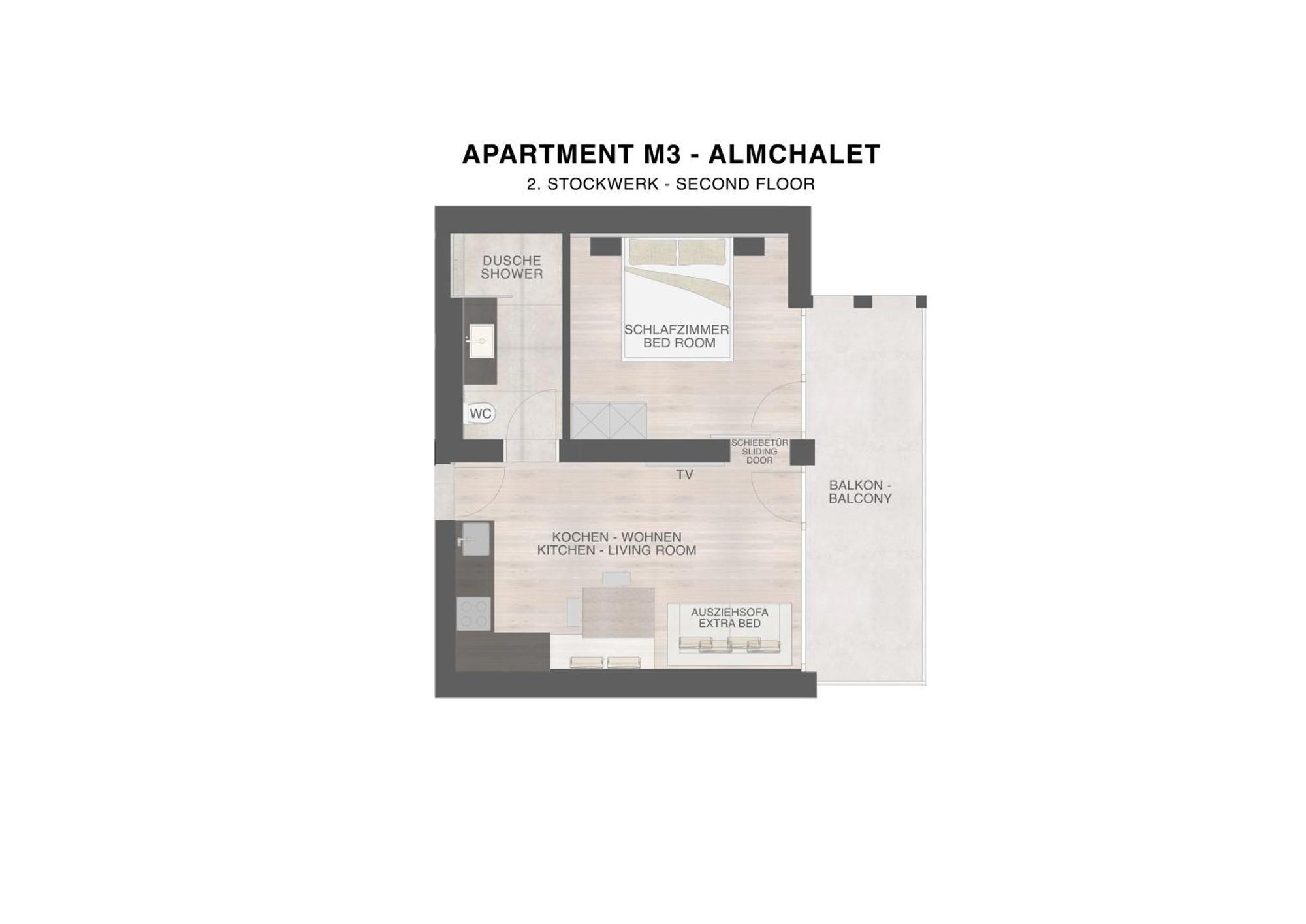 Max Mountain Apartments Нойщифт им Щубайтал Екстериор снимка
